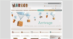 Desktop Screenshot of narreo.fr